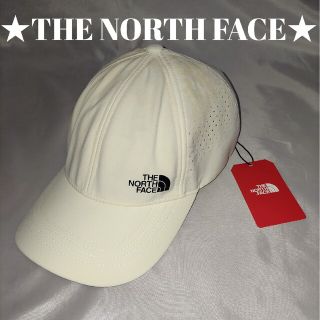 ザノースフェイス(THE NORTH FACE)の【訳あり!】春コーデ☆/ノースフェイス/キャップ/白/ホワイト/匿名配送!(キャップ)