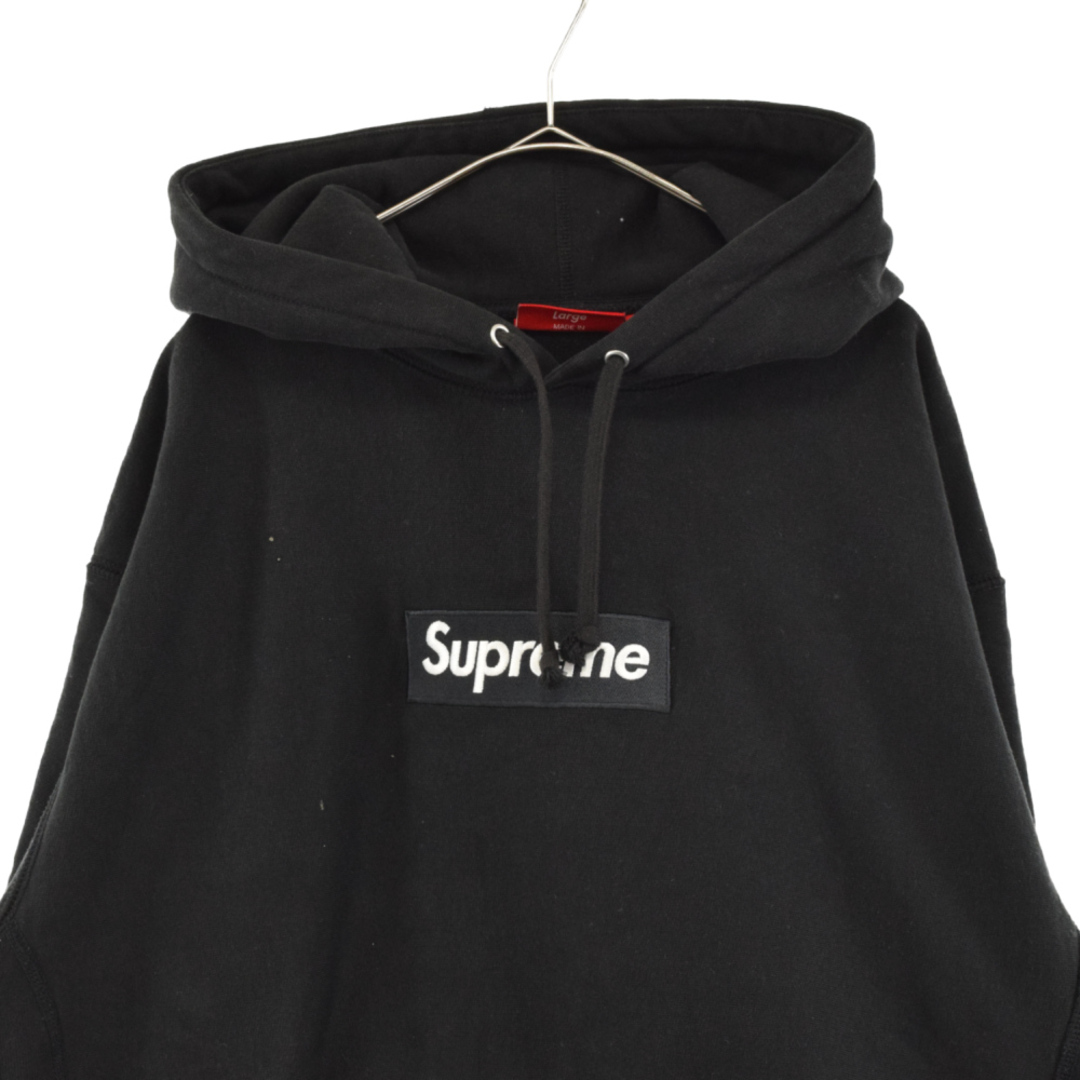 SUPREME シュプリーム 21AW Box Logo Hooded Sweatshirt Black シュプリーム  ボックスロゴフーデッドスウェットシャツ プルオーバーパーカー ブラック