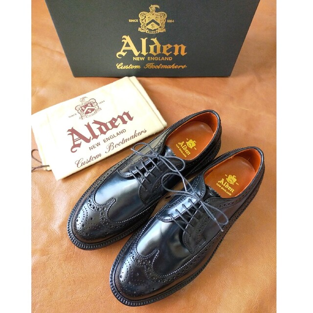 未使用 Alden cordvan 9751 size 7.5D