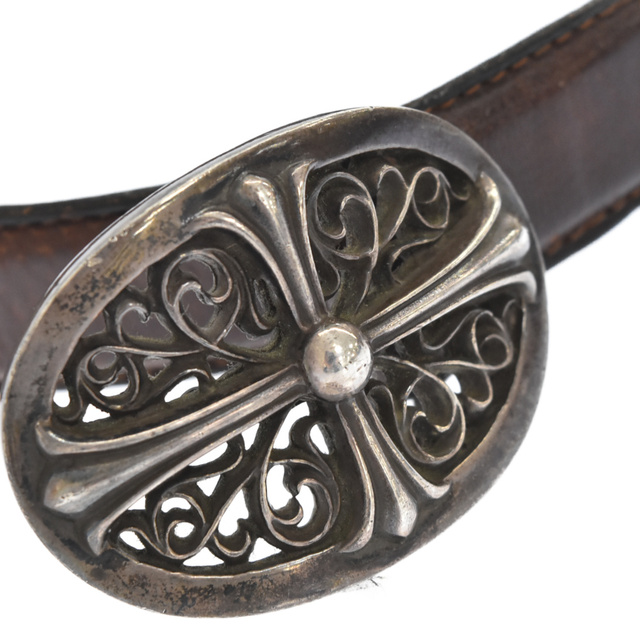 Chrome Hearts - CHROME HEARTS クロムハーツ OVAL CROSS STRAP1 Chrome Hearts - CHROME HEARTS クロムハーツ OVAL CROSS STRAP1