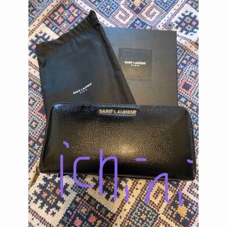 サンローラン(Saint Laurent)のサンローラン　レザー　長財布(財布)