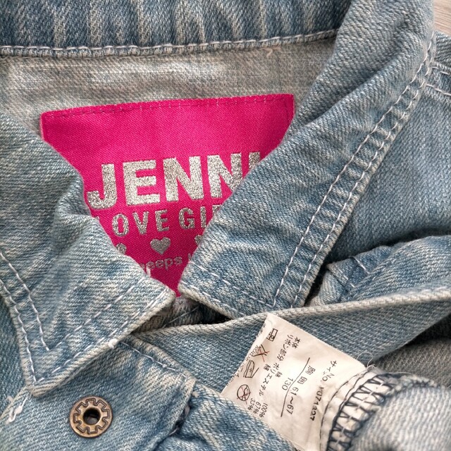 JENNI(ジェニィ)のJENNI Ｇジャン デニムジャケット キッズ/ベビー/マタニティのキッズ服女の子用(90cm~)(ジャケット/上着)の商品写真
