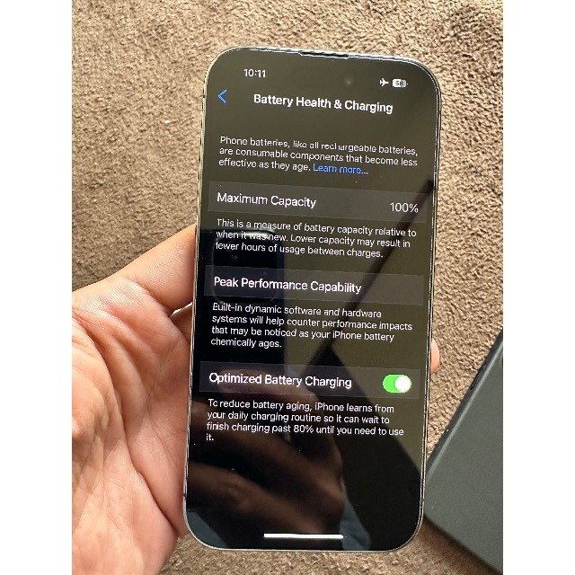 Apple(アップル)のiphone 14 pro 128GB ディープパープル スマホ/家電/カメラのスマートフォン/携帯電話(スマートフォン本体)の商品写真