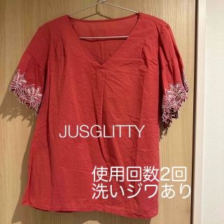 ジャスグリッティー(JUSGLITTY)のJUSGULITTY ブラウス(シャツ/ブラウス(半袖/袖なし))