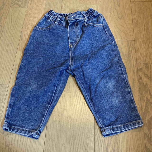 monmimi モンミミ　デニム　jian denim  Sサイズ キッズ/ベビー/マタニティのキッズ服男の子用(90cm~)(パンツ/スパッツ)の商品写真