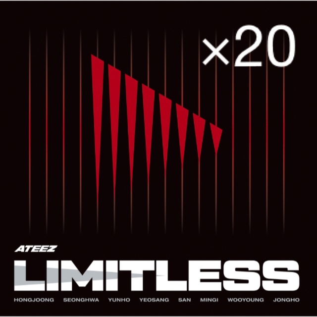 ATEEZ JAPAN 2ND SINGLE「Limitless」CD