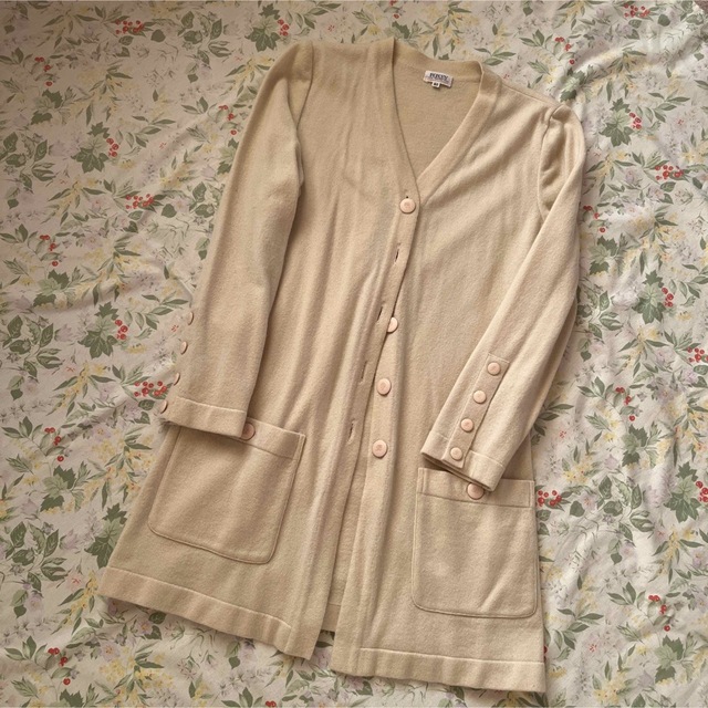 FOXEYフォクシー カシミヤ100%ロングカーディガン♡ルネ エムズグレイシー-