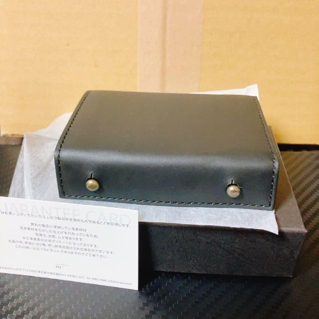 新品 m+ エムピウ 左利き ミッレフォッリエⅡ P25 ブラック [定休日