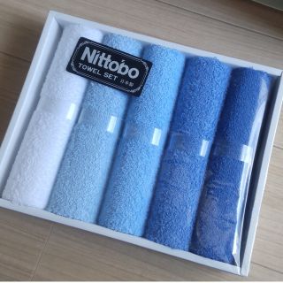 【新品・未使用】フェイスタオル5枚セット(タオル/バス用品)