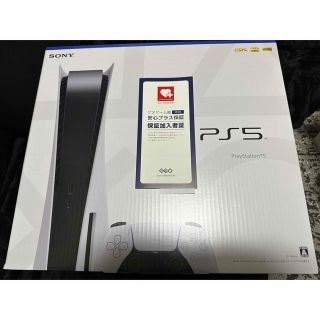 プレイステーション(PlayStation)のPS5 ＣＦＩ−１２００Ａ　３年延長保証　新品(家庭用ゲーム機本体)