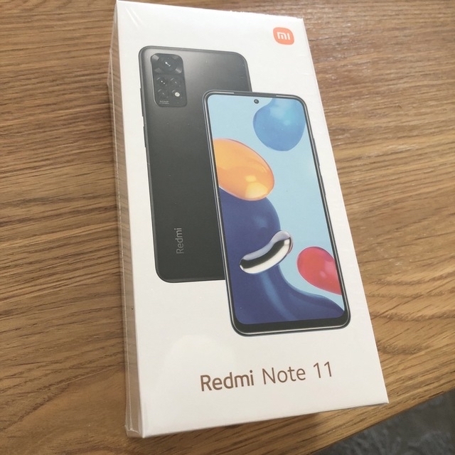 携帯Redmi Note 11 グレー 新品未開封