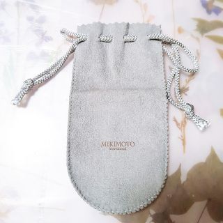 ミキモト(MIKIMOTO)の❤★MIKIMOTO★ストーン用小袋  ライトグレー★配送無料●値引不可●即購(その他)