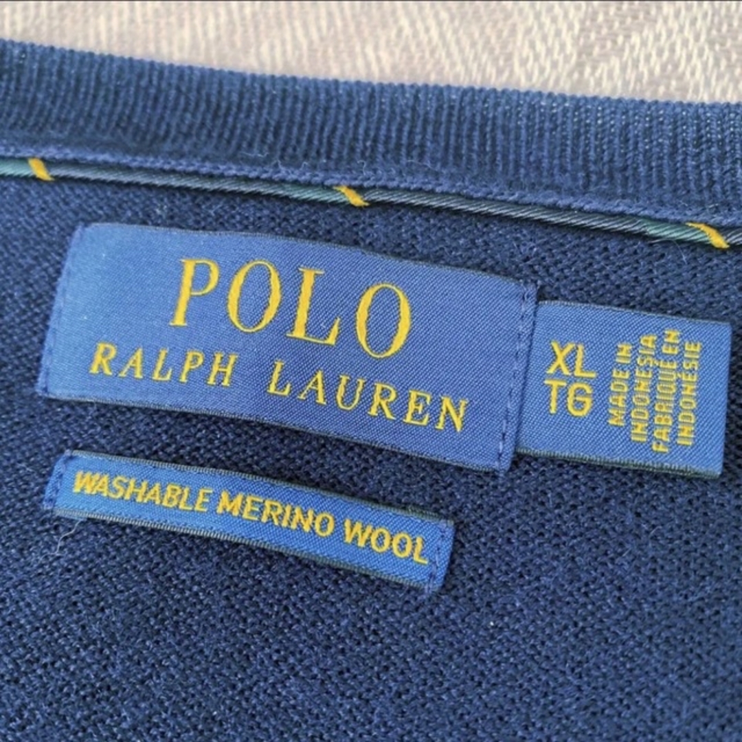 POLO RALPH LAUREN(ポロラルフローレン)のSALE!! 美品⭐︎ ポロラルフローレン　XL ニット メンズのトップス(ニット/セーター)の商品写真