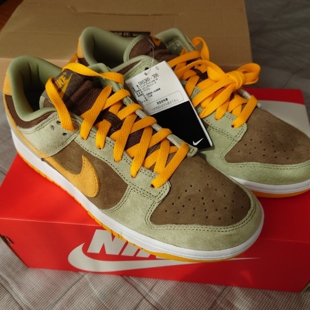 新品未使用 NIKE DUNK LOW OLIVE GOLD 28cm