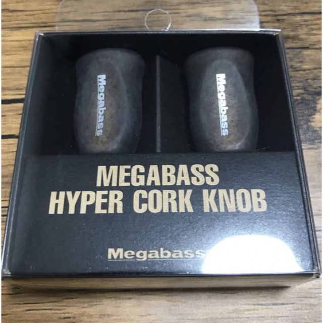 Megabass(メガバス)のメガバス　ハイパー コルク ノブ　ダイワ　ハンドルノブ 希少 スポーツ/アウトドアのフィッシング(リール)の商品写真