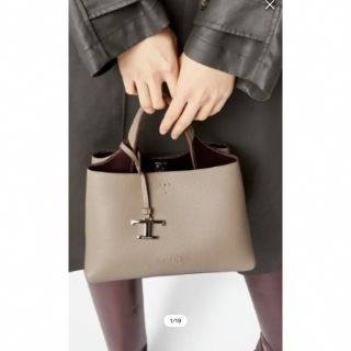 美品◇TOD'Sトッズ　マイクロ　トートバック　ショルダーバッグ　sacca(トートバッグ)