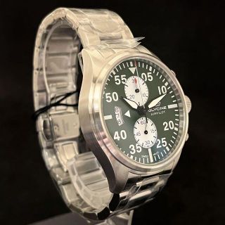 GLYCINE - 【激レア!!】Glycine/グリシン/メンズ腕時計/新品/グリーン