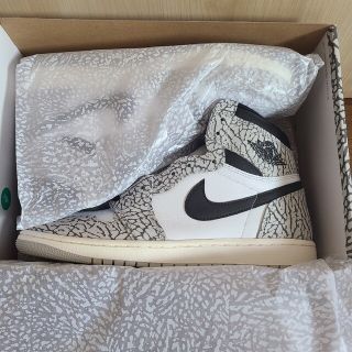 ジョーダン(Jordan Brand（NIKE）)のNike Air Jordan1 High OG White Cement(スニーカー)