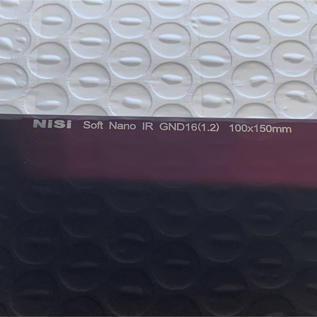 NiSi 角型フィルターsoft nano IR GND16 100×150mm 1