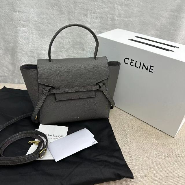 celine - CELINE セリーヌ ベルトバッグ ナノ  ショルダーバッグ   ハンドバッグ