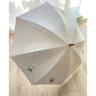 ジルスチュアート(JILLSTUART)のJILLSTUART 日傘 刺繍 ピンク UV 晴雨兼用 遮光 遮熱(傘)