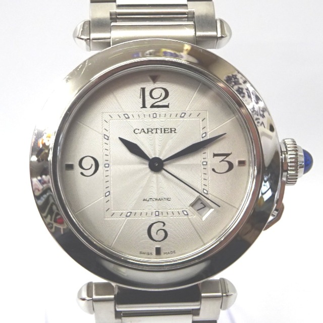 Cartier - カルティエ 腕時計 パシャ ドゥ カルティエ WSPA0009 自動巻き シルバー文字盤 裏スケ メンズ CARTIER Ft1009981 中古