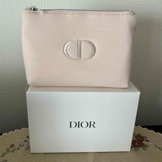 ディオール(Dior)の新品ディオールのノベルティポーチ☆ピンクベージュ☆かわいいです♪DIOR(その他)