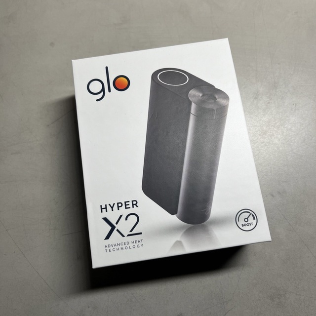 glo HYPER X2 黒 メンズのファッション小物(タバコグッズ)の商品写真