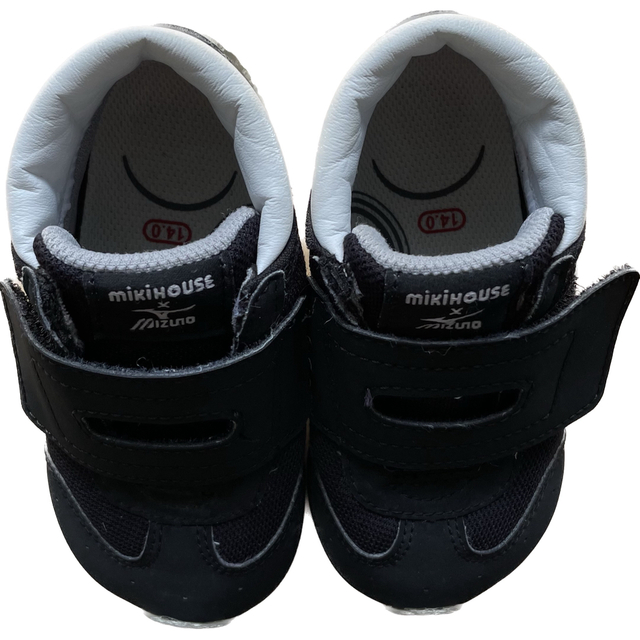 mikihouse(ミキハウス)の【14センチ】ミキハウス×ミズノコラボスニーカー キッズ/ベビー/マタニティのベビー靴/シューズ(~14cm)(スニーカー)の商品写真