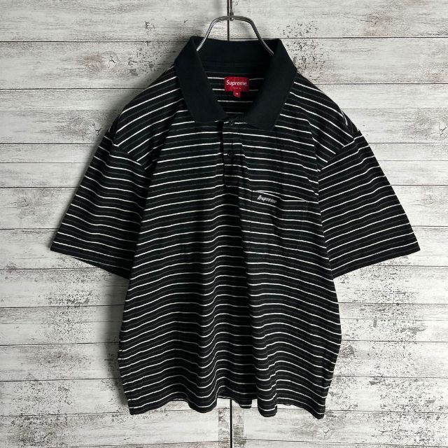 7342 【入手困難】シュプリーム☆ビッグロゴ定番カラー人気デザインtシャツ美品