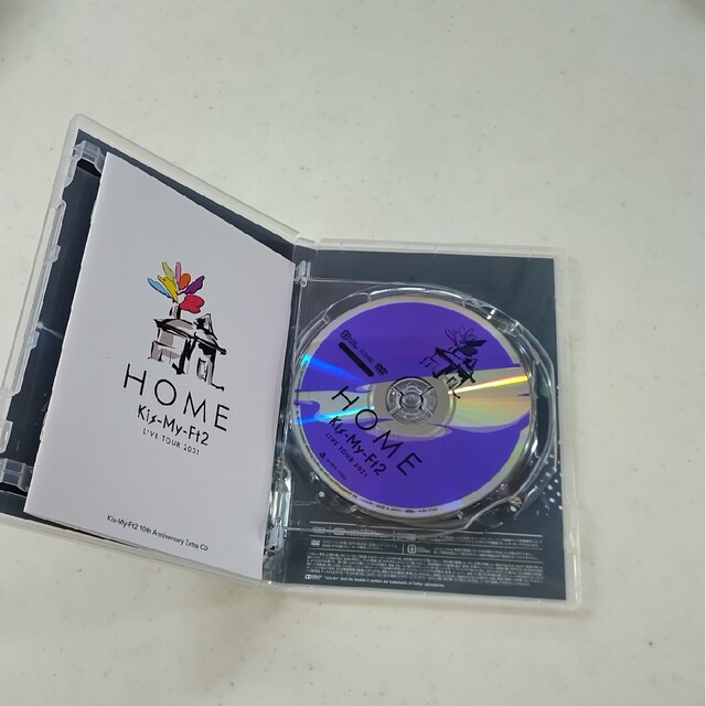 Kis-My-Ft2(キスマイフットツー)のLIVE　TOUR　2021　HOME DVD エンタメ/ホビーのDVD/ブルーレイ(ミュージック)の商品写真