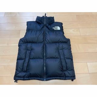 ノースフェイス(THE NORTH FACE) ダウンベスト(メンズ)(ブラック/黒色