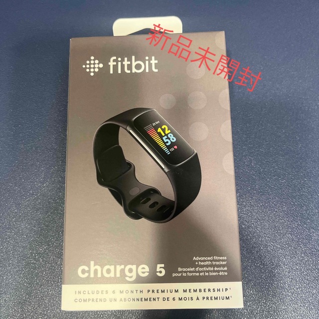 Fitbit Charge 5 トラッカー ブラック