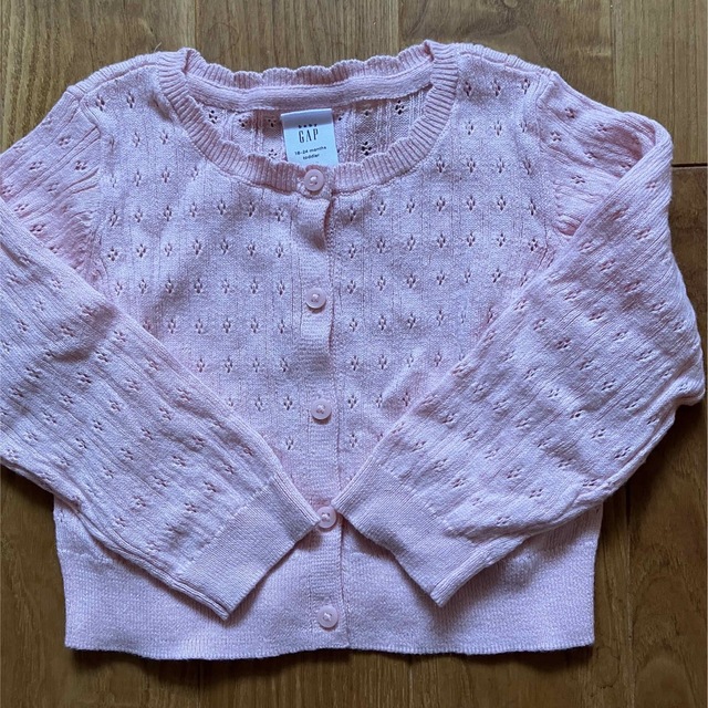 GAP(ギャップ)のカーディガン キッズ/ベビー/マタニティのキッズ服女の子用(90cm~)(カーディガン)の商品写真