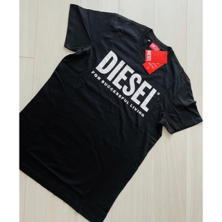 ディーゼル(DIESEL)の DIESEL ディーゼル　限定　ロゴ　tシャツ メンズ　ブラック　大人気！(Tシャツ/カットソー(半袖/袖なし))