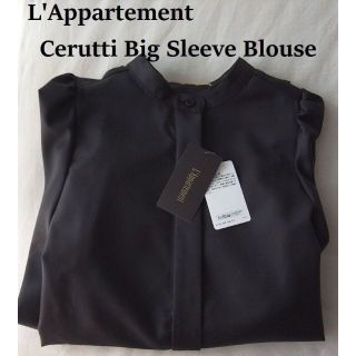 アパルトモンドゥーズィエムクラス(L'Appartement DEUXIEME CLASSE)の未使用品☆Cerutti Big Sleeve Blouse アパルトモン(シャツ/ブラウス(長袖/七分))