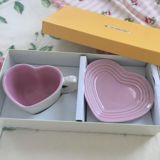 ルクルーゼ(LE CREUSET)のル・クルーゼ  新品 マグ&トレイセット(マグカップ)