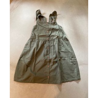 エイチアンドエム(H&M)のh&m フリルキャミワンピース　120cm(ワンピース)