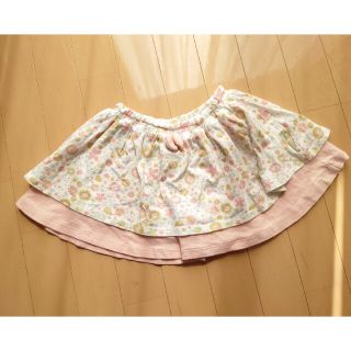 ベルメゾン(ベルメゾン)のベルメゾン キュロットスカート 110 春物 ピンク 女の子(スカート)