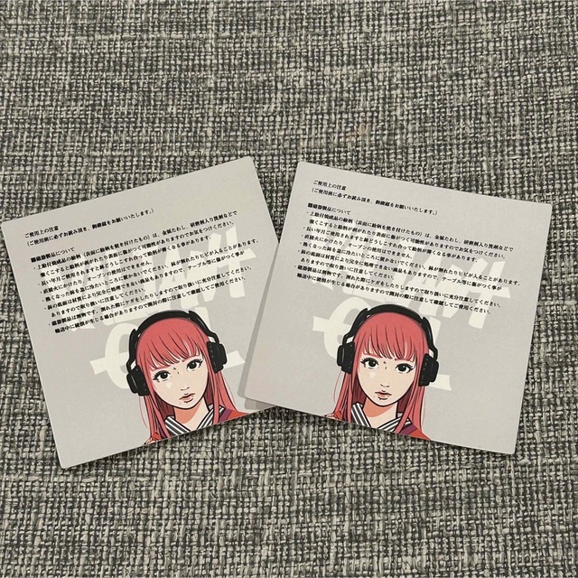 Backsideworkアート 鉢 塊根少女 多肉少女2種セット ステッカー付