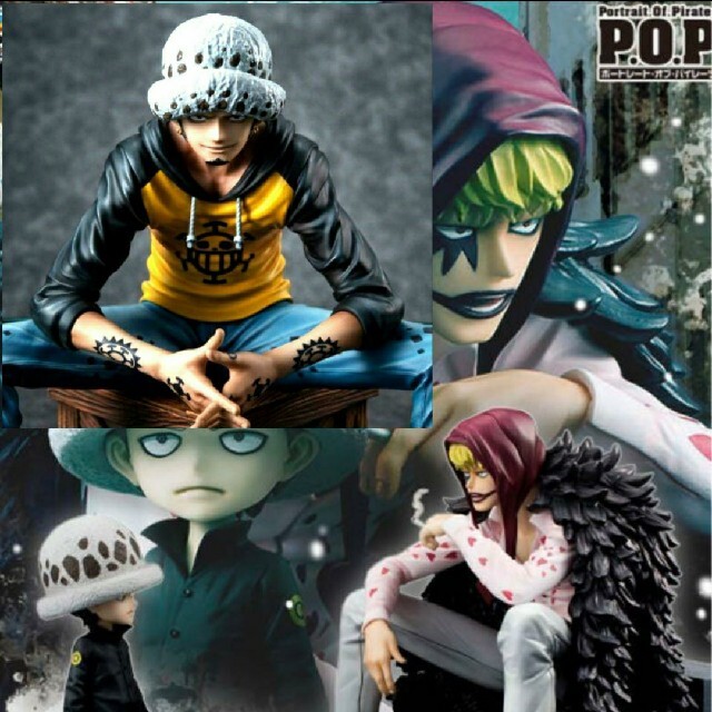 ONE PIECE   ONE PIECE popシリーズ コラソン&ロー２体セットの通販 by