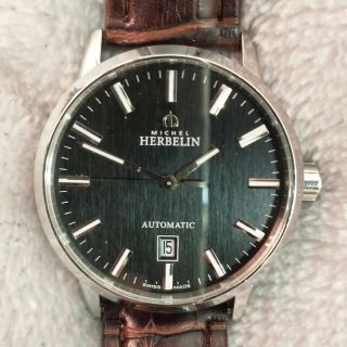 セイコー(SEIKO)のMICHEL HERBELIN / ミッシェル・エルブラン 自動巻き 腕時計(腕時計(アナログ))