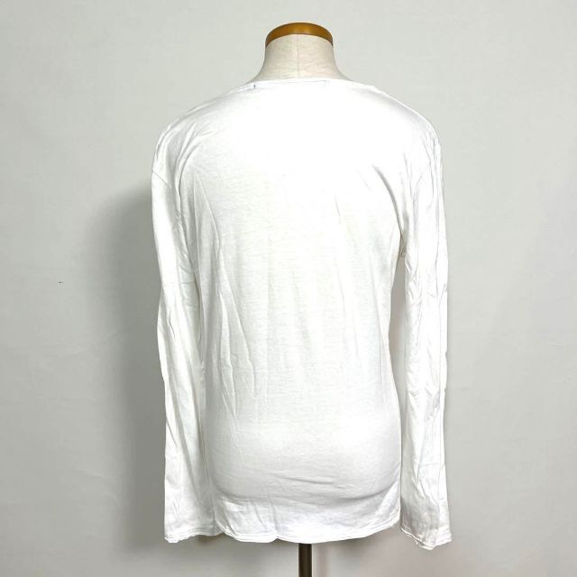 NO ID.(ノーアイディー)のNO ID. ノーアイディ　レディース　ロングTシャツ　古着　1サイズ レディースのトップス(Tシャツ(長袖/七分))の商品写真