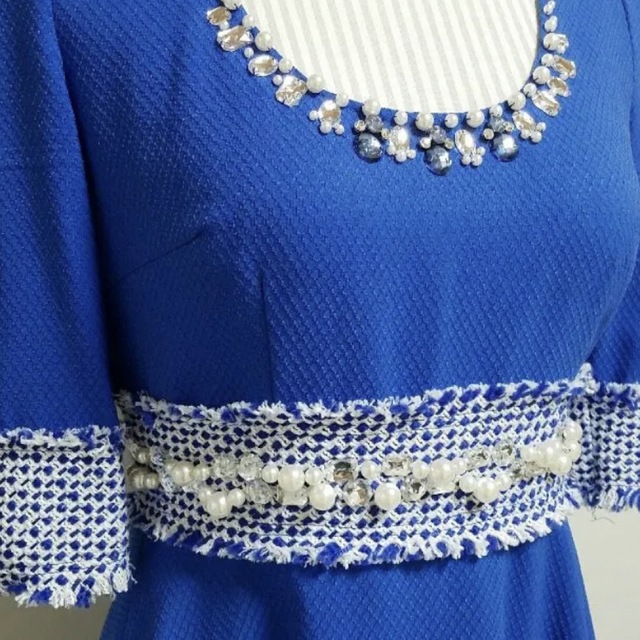 ❁❀✾ BEYOND IRMA ツイードデザインドレス ❁❀✾ レディースのフォーマル/ドレス(ナイトドレス)の商品写真