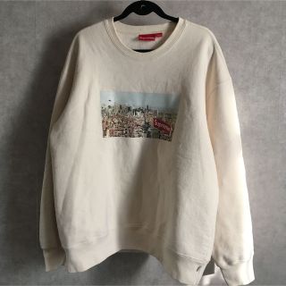 Aerial Crewneck ナチュラル　Lサイズ