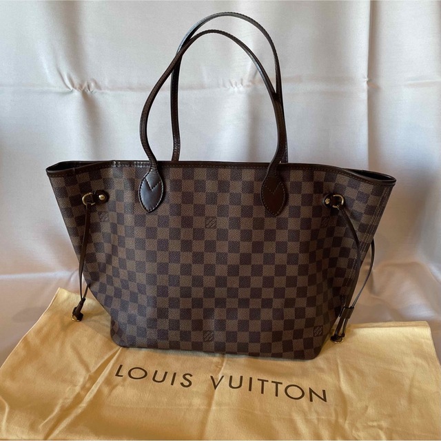 上等な VUITTON LOUIS - VUITTON LOUIS ルイヴィトン ネヴァーフル MM