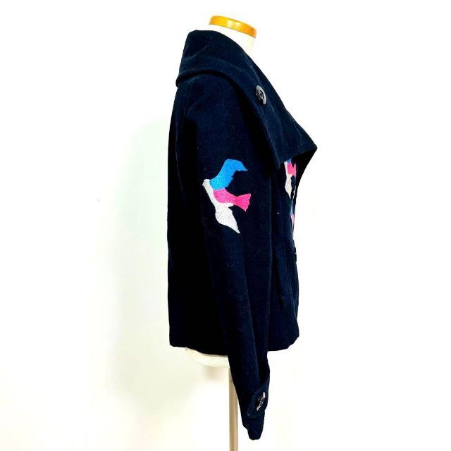 ScoLar(スカラー)のScoLar スカラー　レディース　ピーコート　古着　Mサイズ レディースのジャケット/アウター(ピーコート)の商品写真