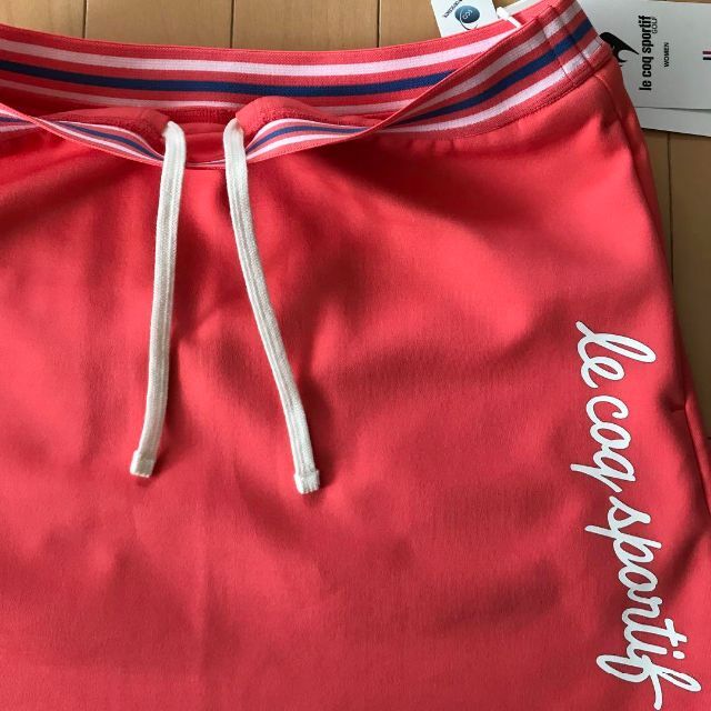 le coq sportif(ルコックスポルティフ)の7号★新品未使用★ルコックスポルティフゴルフ★スカート★ピンク スポーツ/アウトドアのゴルフ(ウエア)の商品写真