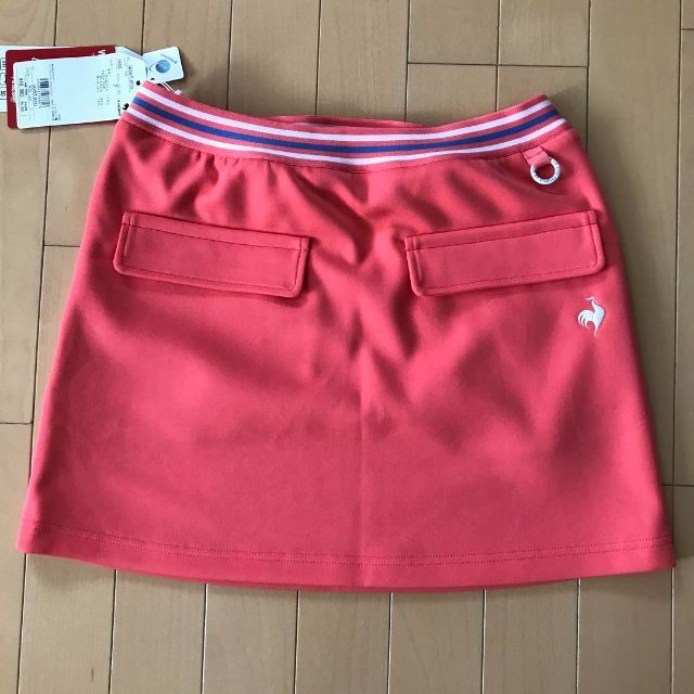 le coq sportif(ルコックスポルティフ)の7号★新品未使用★ルコックスポルティフゴルフ★スカート★ピンク スポーツ/アウトドアのゴルフ(ウエア)の商品写真