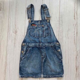 ポロラルフローレン(POLO RALPH LAUREN)の美品♡ポロラルフローレン♡サロペット♡130cm♡オーバーオール♡デニム♡女の子(スカート)